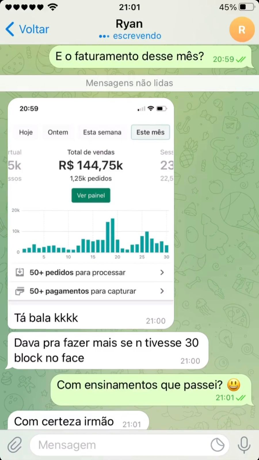Depoimento TOP 14